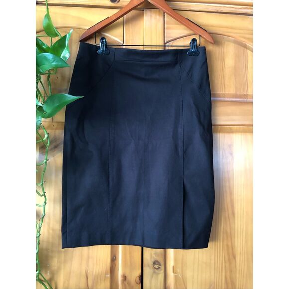 Banana Republic Pencil Skirt NWT Black Size 10 - Picture 1 of 12